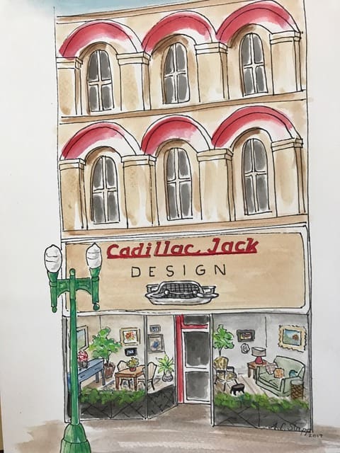 Cadillac Jack Interiors